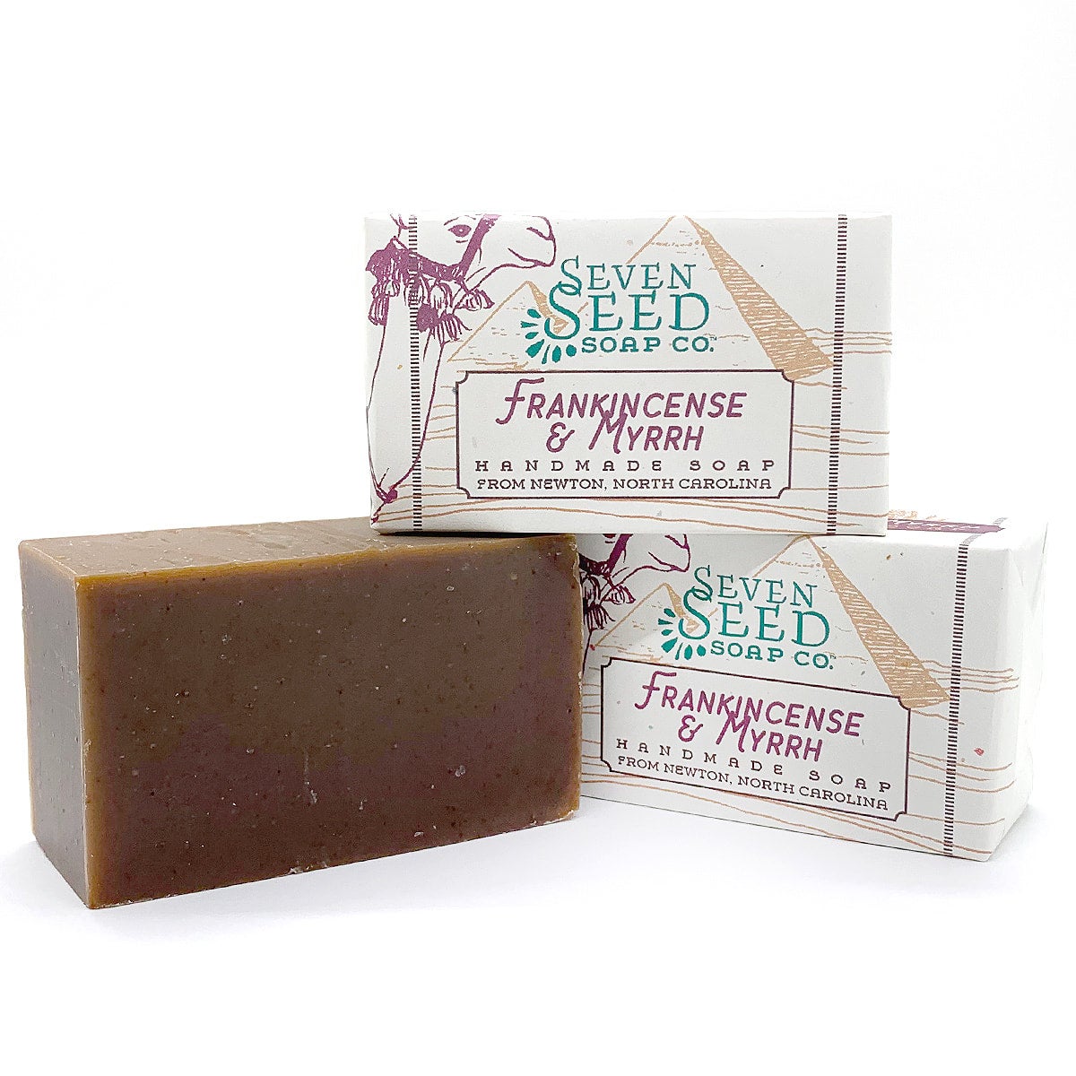 Frankincense and Myrrh Soap, Seven Seed Soap Co.